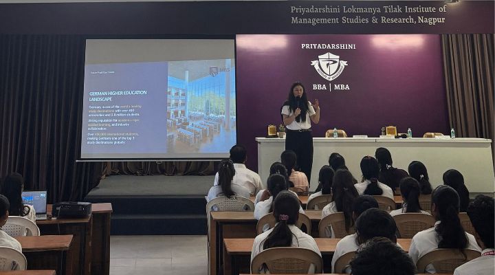 Expert session on career prospects in Germany at Priyadarshini LTIMSR
