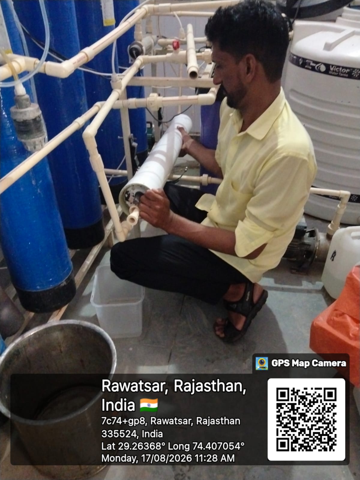 रावतसर हॉस्पिटल में खराब RO फिल्टर